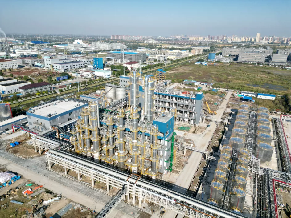 新浦化學（泰興）有限公司80萬噸/年丙烷脫氫制丙烯項目